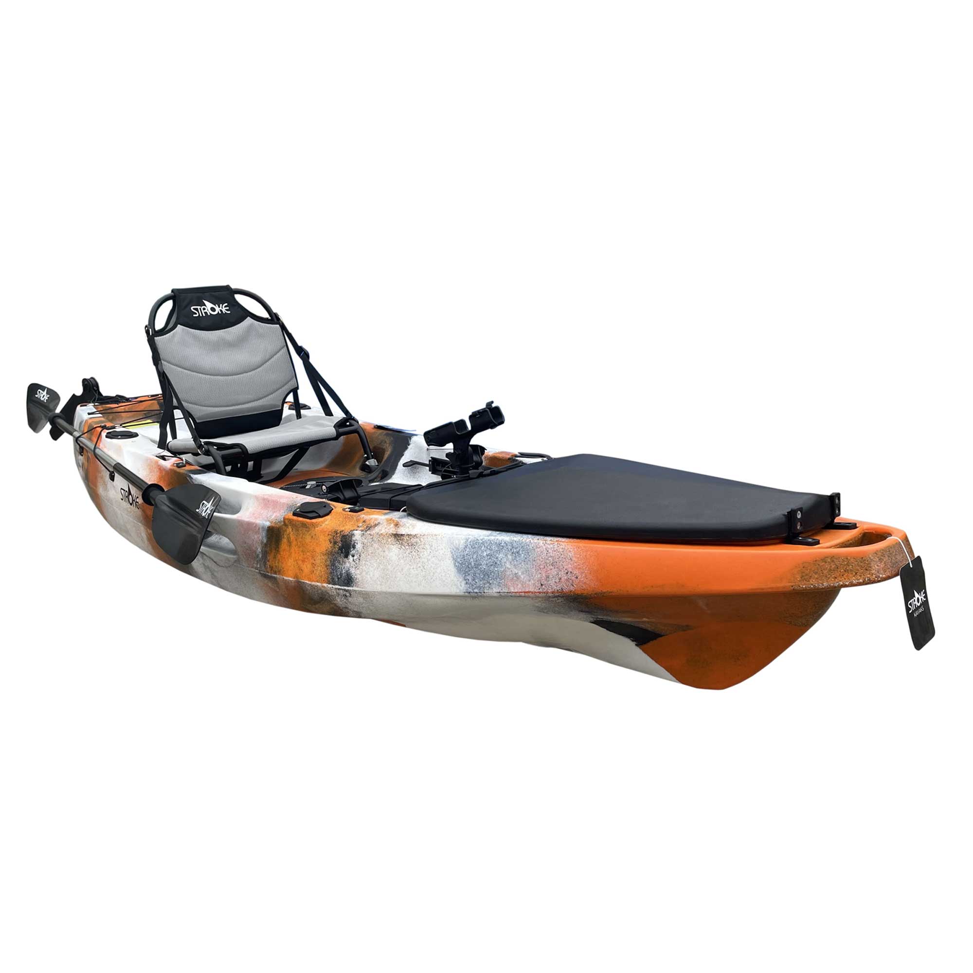 Tracey - 10' 5” Fishing Paddle Kayak - Bayfront Beach and Bike